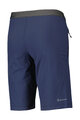 SCOTT Pantaloni scurți de ciclism fără bretele - TRAIL 10 LS/FIT W/PAD JR - albastru