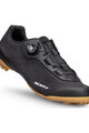 SCOTT Pantofi de ciclism - GRAVEL PRO - alb/negru