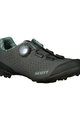 SCOTT Pantofi de ciclism - GRAVEL PRO W - gri/verde deschis