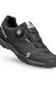 SCOTT Pantofi de ciclism - SPORT TRAIL EVO GORE-TEX - negru/argintiu