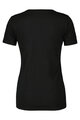 SCOTT Tricou de ciclism cu mânecă scurtă - TEE COMMUTER MERINO W - negru