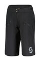 SCOTT Pantaloni scurți de ciclism fără bretele - TRAIL VERTIC PRO W/PAD W - negru