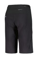 SCOTT Pantaloni scurți de ciclism fără bretele - TRAIL VERTIC PRO W/PAD W - negru