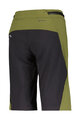 SCOTT Pantaloni scurți de ciclism fără bretele - TRAIL VERTIC PRO W/PAD W - verde/negru