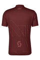 SCOTT Tricou de ciclism cu mânecă scurtă - TEAM 20 - bordo