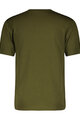 SCOTT Tricou de ciclism cu mânecă scurtă - TEE DRI POCKET SS - verde