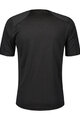 SCOTT Tricou de ciclism cu mânecă scurtă - DEFINED TECH SS - negru