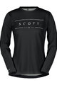 SCOTT Tricou de ciclism cu mânecă lungă de vară - TRAIL VERTIC LS W - negru