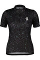 SCOTT Tricou de ciclism cu mânecă scurtă - GRAVEL CONTESSA - negru/multicolor