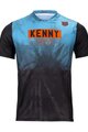 KENNY Tricou de ciclism cu mânecă scurtă - CHARGER - albastru