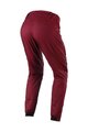 KENNY Pantaloni de ciclism lungi fără bretele - PROLIGHT 24 - bordo