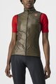 CASTELLI Vestă de ciclism - ARIA W VEST - verde