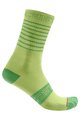 CASTELLI Șosete clasice de ciclism - SUPERLEGGERA W12 - verde deschis