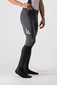 CASTELLI Pantaloni de ciclism lungi cu bretele - VELOCISSIMO 5 - negru/galben