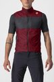 CASTELLI Vestă de ciclism - UNLIMITED PUFFY - bordo