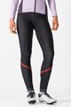 CASTELLI Pantaloni de ciclism lungi cu bretele - VELOCISSIMA DT - negru