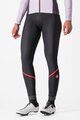 CASTELLI Pantaloni de ciclism lungi fără bretele - VELOCISSIMA THERMAL - negru