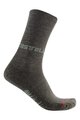 CASTELLI Șosete clasice de ciclism - QUINDICI SOFT MERINO W - verde