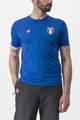 CASTELLI Tricou de ciclism cu mânecă scurtă - ITALIA MERINO - albastru