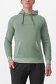 CASTELLI Hanorac - LOGO HOODIE - verde deschis