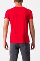 CASTELLI Tricou de ciclism cu mânecă scurtă - CLASSICO - roșu