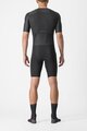 CASTELLI Salopetă de ciclism - SANREMO ULTRA SPEEDSUIT - negru