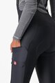 CASTELLI Pantaloni de ciclism lungi cu bretele - UNLIMITED CARGO DT W - negru