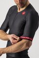 CASTELLI Tricou de ciclism cu mânecă scurtă - FREE SPEED 2 RACE - negru