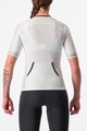 CASTELLI Tricou de ciclism cu mânecă scurtă - FREE SPEED 2W RACE - alb/negru