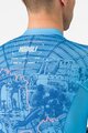 CASTELLI Tricou de ciclism cu mânecă scurtă - #GIRO107 NAPOLI - albastru