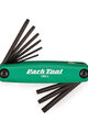 PARK TOOL set de chei - SET TORX PT-TWS-2C - verde