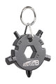 SUPER B pandant pentru cheie - KEYCHAIN TB-FD08 - gri