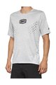 100% SPEEDLAB Tricou de ciclism cu mânecă scurtă - AIRMATIC MESH - gri