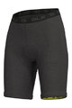 ALÉ Pantaloni scurți de ciclism fără bretele - ENDURO PADDED LINER - negru