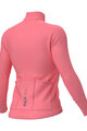 ALÉ Tricou de ciclism cu mânecă lungă de vară - PRAGMA COLOR BLOCK - roz