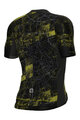 ALÉ Tricou de ciclism cu mânecă scurtă - PR-E TOWN - negru/galben