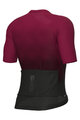 ALÉ Tricou de ciclism cu mânecă scurtă - R-EV1 VELOCITY 2.0 - bordo