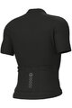 ALÉ Tricou de ciclism cu mânecă scurtă - PRAGMA COLOR BLOCK - negru