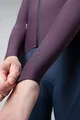 GOBIK Tricou de cilism pentru iarnă cu mânecă lungă - PACER SOLID 2.0 W - mov