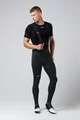 GOBIK Pantaloni de ciclism lungi cu bretele - SUBZERO - K10 - negru