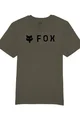 FOX Tricou de ciclism cu mânecă scurtă - ABSOLUTE PREMIUM TEE - verde