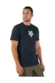 FOX Tricou de ciclism cu mânecă scurtă - HEAD PREM - albastru