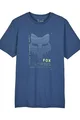 FOX Tricou de ciclism cu mânecă scurtă - DISPUTE PREM - albastru