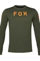 FOX Tricou de ciclism cu mânecă lungă de vară - RANGER AVIATION - verde