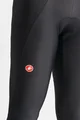 CASTELLI Pantaloni de ciclism lungi cu bretele - ESPRESSO - negru