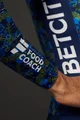 AGU Tricou de ciclism cu mânecă lungă de vară - TDF 2024 TEAM VISMA | LEASE A BIKE - albastru/galben