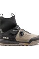 NORTHWAVE Pantofi de ciclism - KINGROCK PLUS GTX - negru/maro