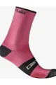 CASTELLI Șosete clasice de ciclism - GIRO107 18 - roz