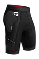 G-FORM pantaloni scurți cu protecții - PRO-X4 - negru