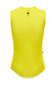 SANTINI Tricou de ciclism fără mâneci - TDF MAILLOT JAUNE ALPE D'HUEZ - galben